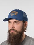 Бейсболка STETSON арт. 7771108 BASEBALL CAP FISHING ROD (синий)